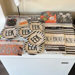 Halloween Party Supplies Set